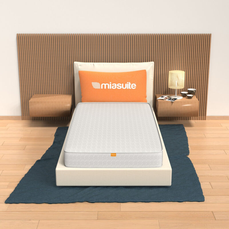 foto del prodotto miasuite materasso 80x185 cm per lettino alto 12 cm waterfoam, indefromabile smart h12