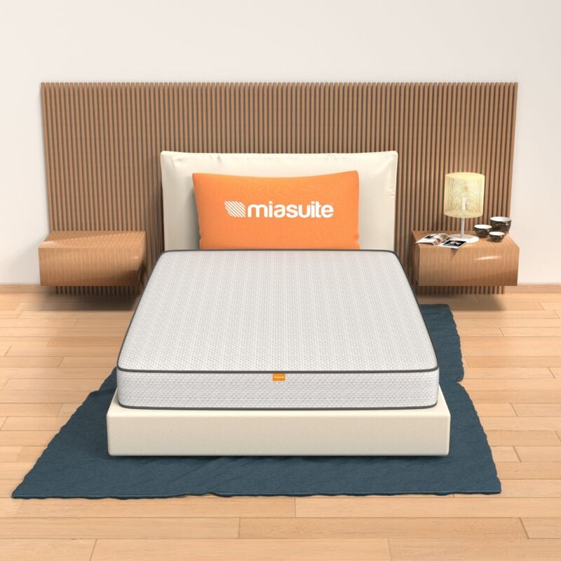 foto del prodotto miasuite materasso economico una piazza e mezza 120x200, altezza 15 cm memory foam simple