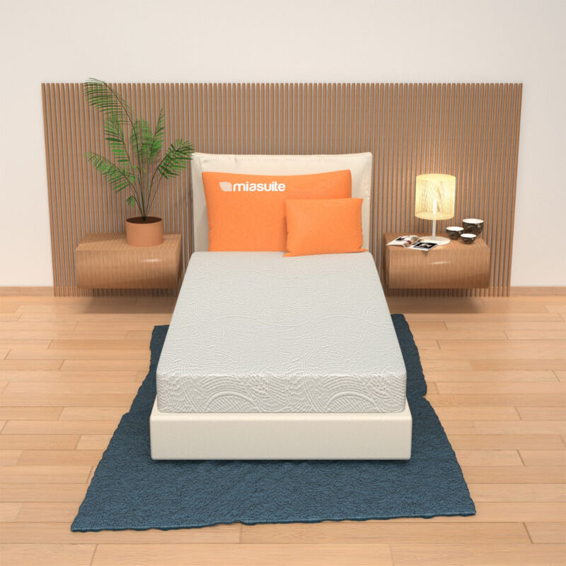 foto del prodotto miasuite materasso sfoderabile 80x160 alto 14 cm indeformabile, waterfoam sim