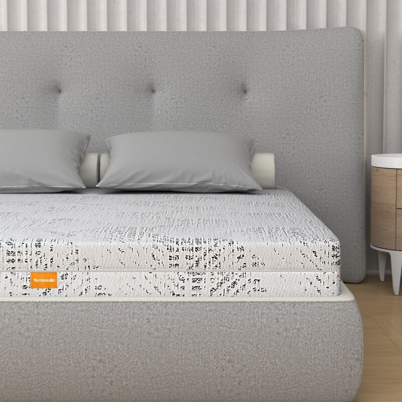 foto del prodotto miasuite materasso sfoderabile molle insacchettate memory una piazza e mezza 120x200, alto 25 cm vitalize