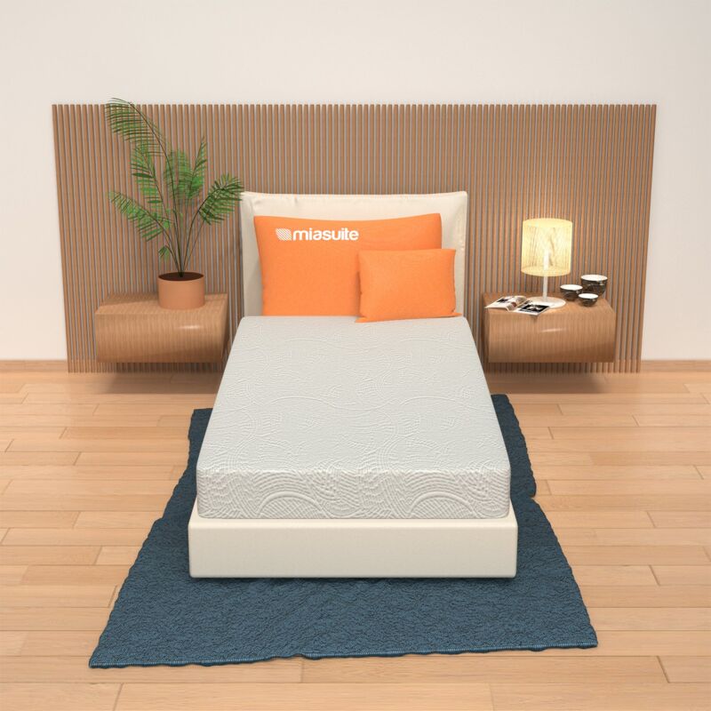 foto del prodotto miasuite materasso singolo 90x200 in waterfoam alto 14 cm, sfoderabile sim