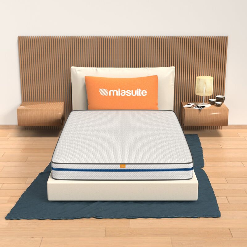 foto del prodotto miasuite materasso una piazza e mezza 120x200, altezza 22 cm memory foam, antiacaro, anallergico easy