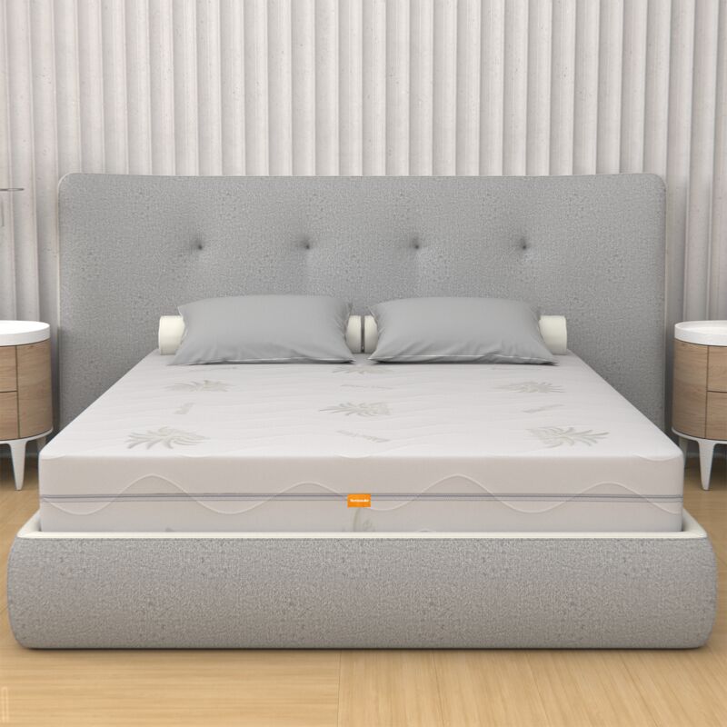 foto del prodotto miasuite materasso una piazza e mezza 120x200, alto 25 cm memory, sfoderabile, rivestimento aloe vera, premium