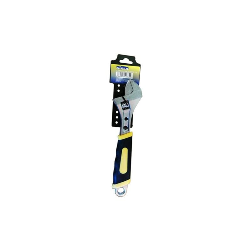 immagine 0 del prodotto mibricotienda chiave regolabile sifer cromo vanadio 1040x37x36 mm con gomma 12 1093