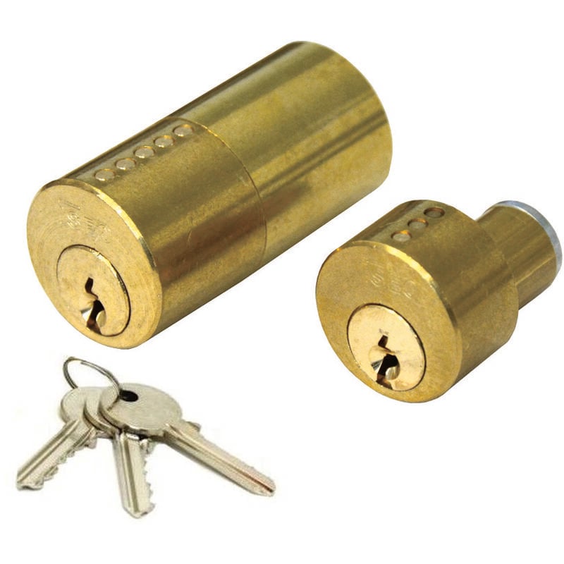 foto del prodotto mibricotienda coppia cilindri f5 per serrature da applicare 858507 858507 
