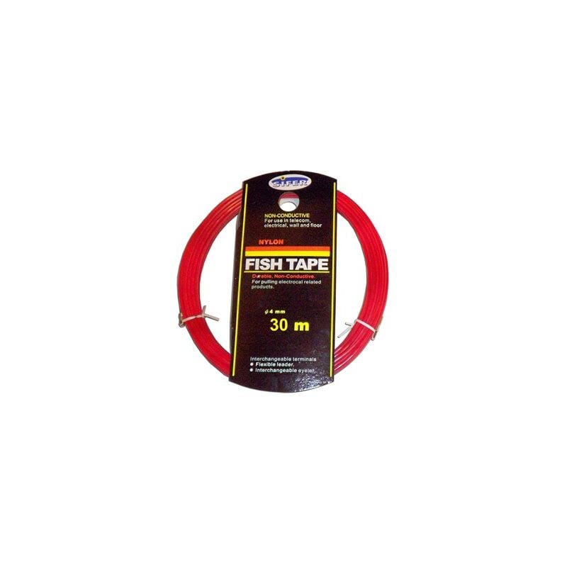 foto del prodotto mibricotienda guida elettrica sifer in nylon completo 4 mm x 30 mt