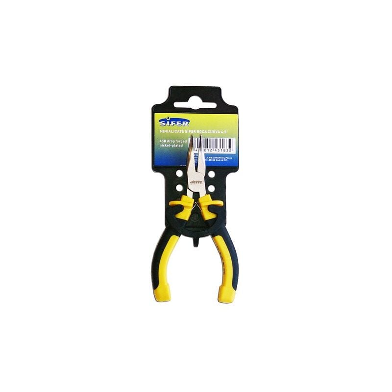 foto del prodotto mibricotienda sifer mini pinza curva b 4,5 115 mm 11154505d