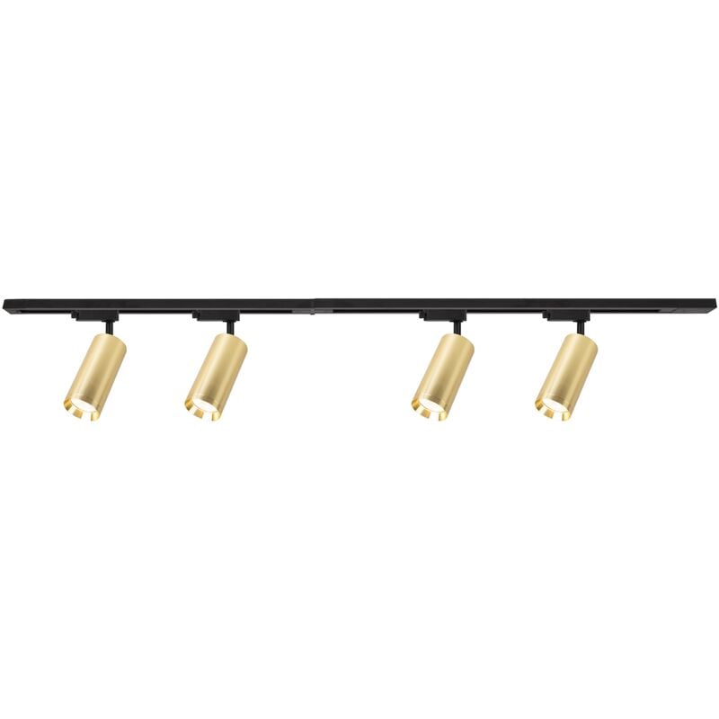 foto del prodotto mica track gold set 4xgu10 1,5 m
