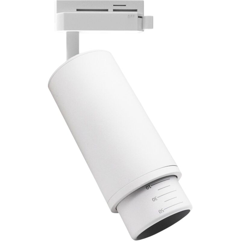 foto del prodotto mica zoom track bianco 1xgu10 fixture