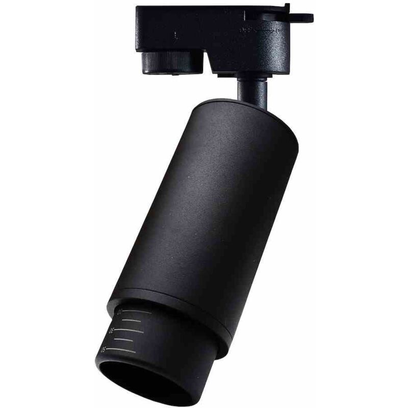 foto del prodotto mica zoom track nero 1xgu10 fixture