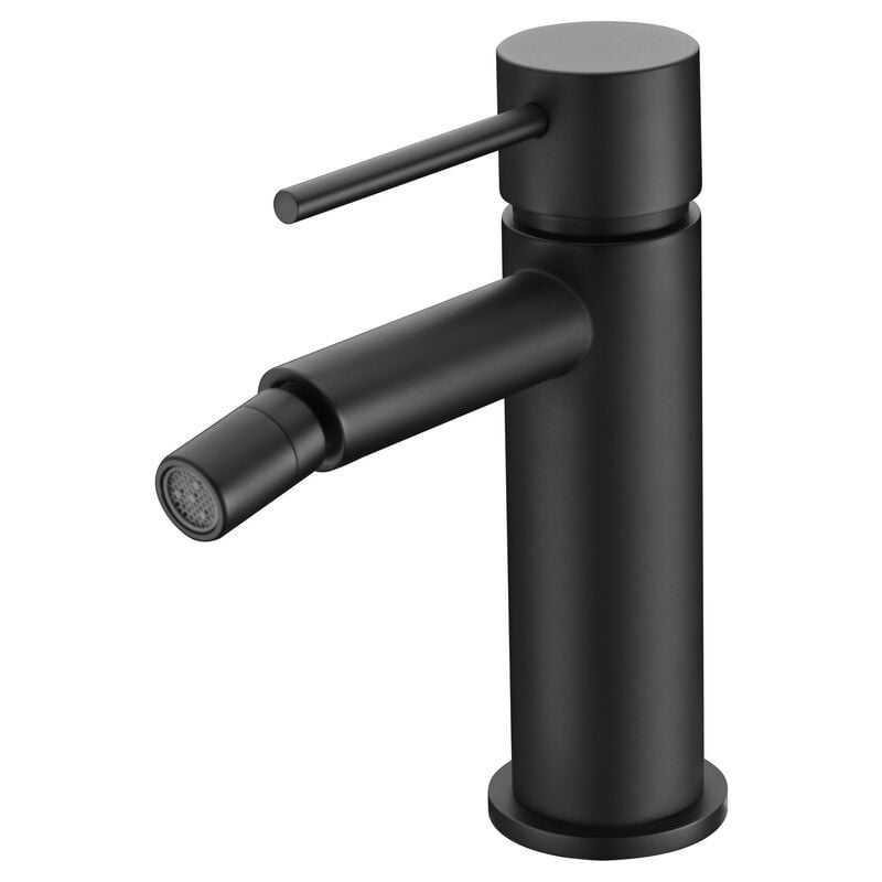 foto del prodotto mice collection mice rubinetto bidet monocomando rubinetti bagno per wc rubinetto igiene intima colore nero opaco bdys045 2ng