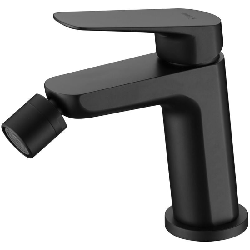 foto del prodotto mice collection mice rubinetto bidet monocomando rubinetti bagno per wc rubinetto igiene intima colore nero opaco bdz044 2ng