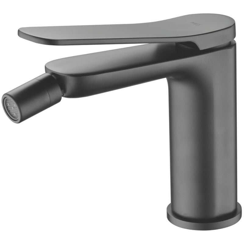 foto del prodotto mice collection mice rubinetto per bidet monocomando, rubinetto per wc, rubinetto igienico acqua calda fredda nero opaco bdr031 2ng