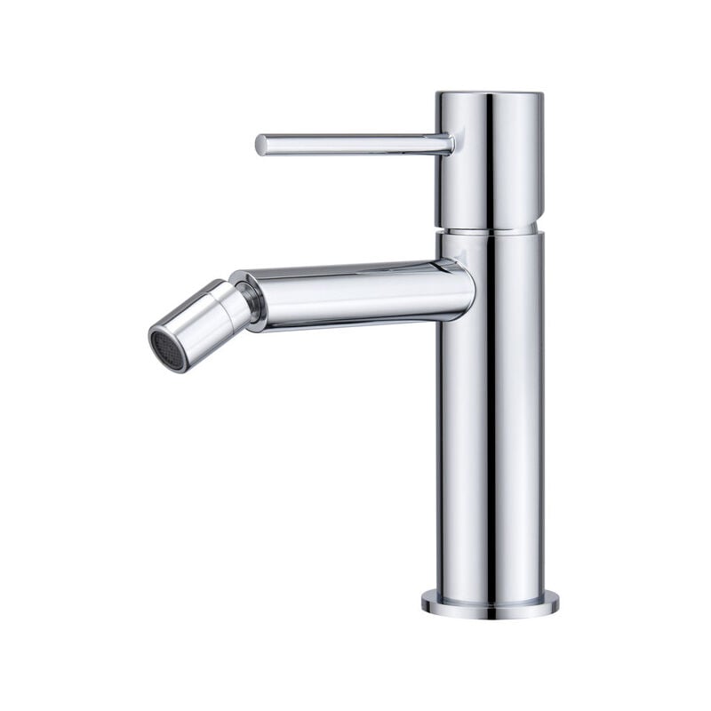 foto del prodotto mice collection mice rubinetto per bidet rubinetto monocomando per wc con acqua calda fredda rubinetto igienico cromato bdm039 2