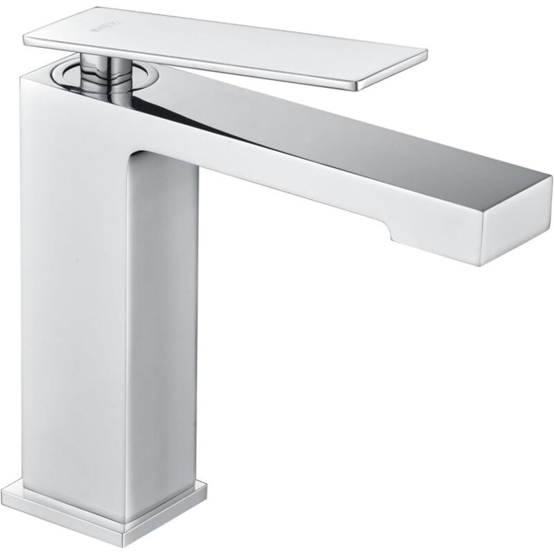 foto del prodotto mice collection rubinetto monocomando lavabo rubinetto lavabo bagno per acqua calda fredda colore cromo