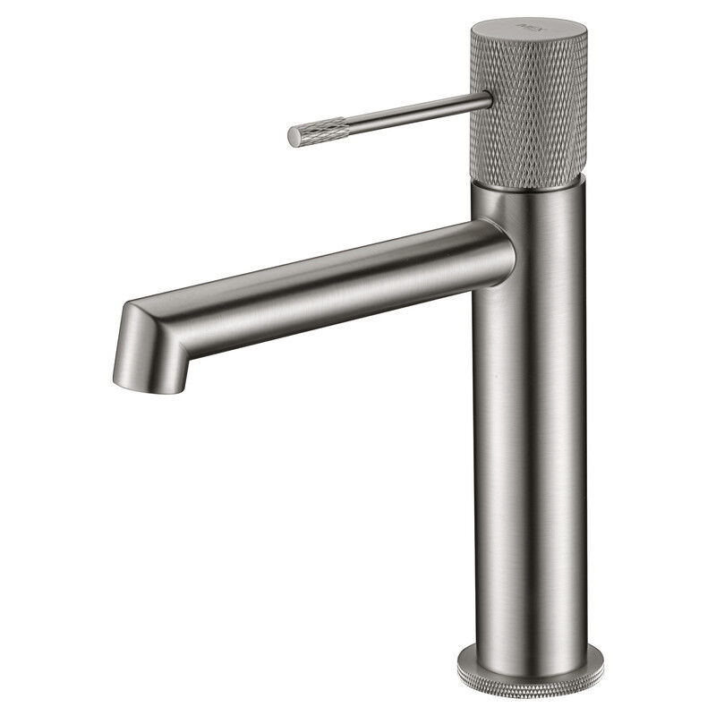 immagine 0 del prodotto mice collection rubinetto monocomando per lavabo, rubinetti da bagno per acqua calda fredda colore nichel spazzolato