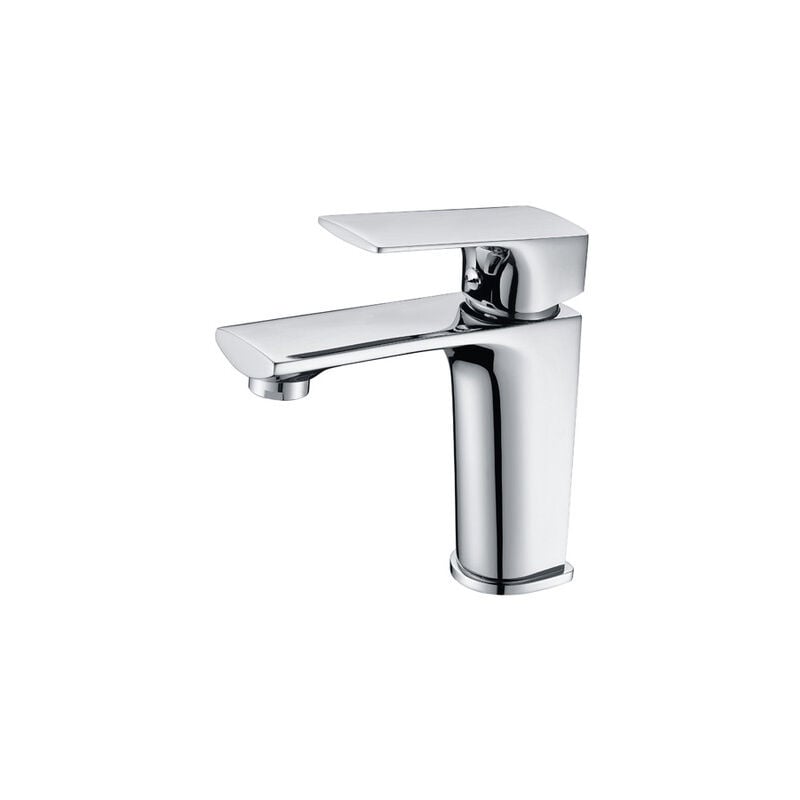 foto del prodotto mice collection rubinetto per lavabo monocomando da bagno cromato installazione semplice per acqua calda fredda con beccuccio corto bdi017 1