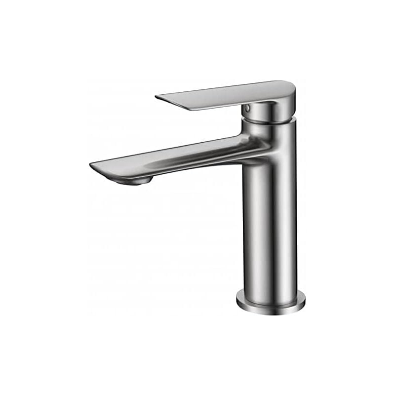 foto del prodotto mice collection rubinetto per lavabo monocomando rubinetto per lavabo moderno per bagno, miscelatore per lavabo rubinetti per bagno in nichel