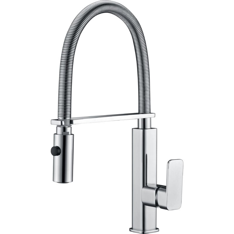 foto del prodotto mice rubinetto cucina estraibile rubinetto lavello con doccetta serie toulouse gce008
