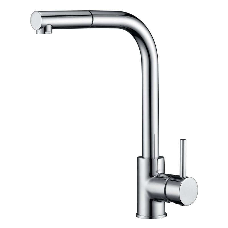 foto del prodotto mice rubinetto da cucina monocomando con doccia estraibile, rubinetto per lavabo, rubinetto da cucina monocomando