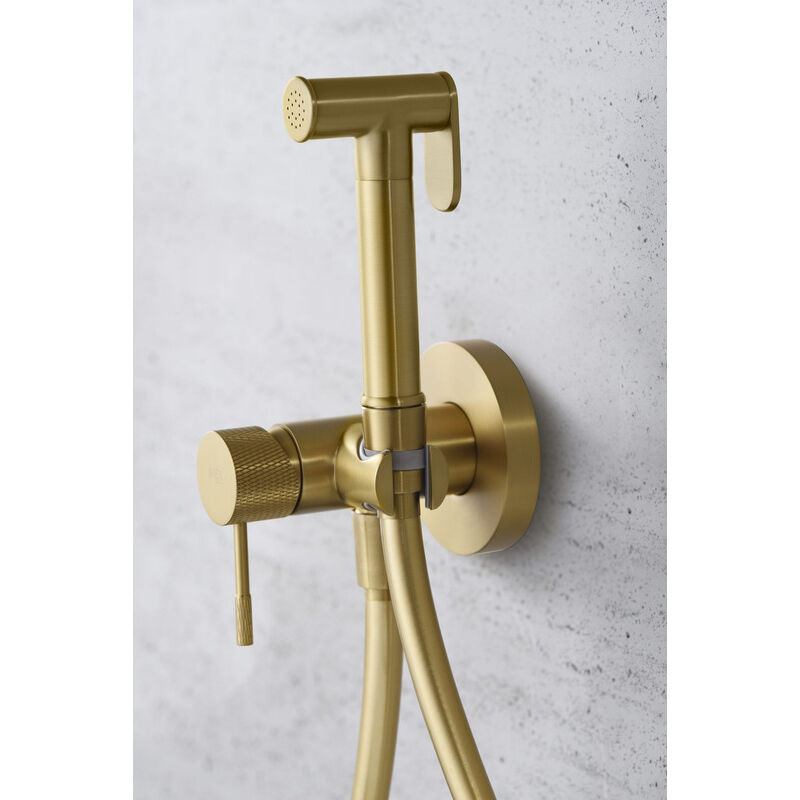 foto del prodotto mice - rubinetto per bidet monocomando da incasso - doccia igienica da incasso - rubinetto da bagno intimo per bidet per acqua calda fredda