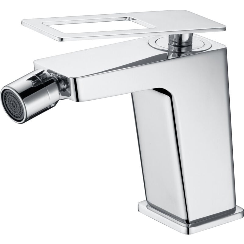 foto del prodotto mice rubinetto per bidet monocomando rubinetto per wc con maniglia quadrata colore cromo bdc032 2