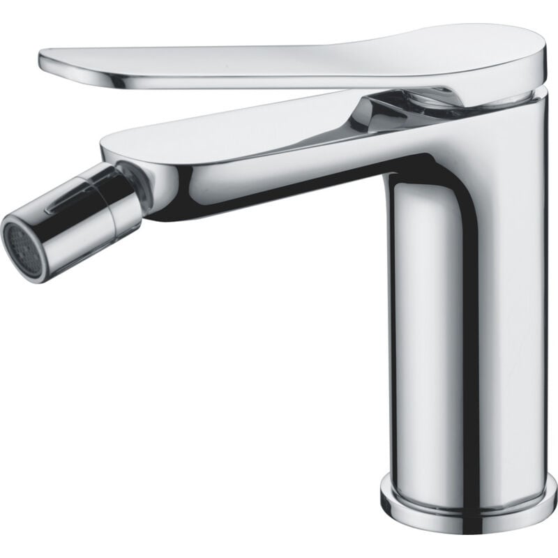 foto del prodotto mice rubinetto per bidet monocomando, rubinetto per wc, rubinetto igienico per acqua calda fredda cromato bdr031 2