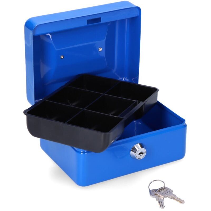 foto del prodotto micel cfc09 cassetta per contanti 152x118x80mm blu m13391