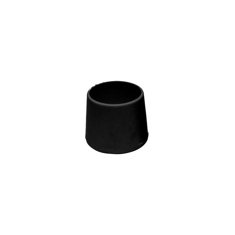 foto del prodotto micel contera rotonda flessibile cnt07 in gomma nera 2,2x2,8cm 25 unit 