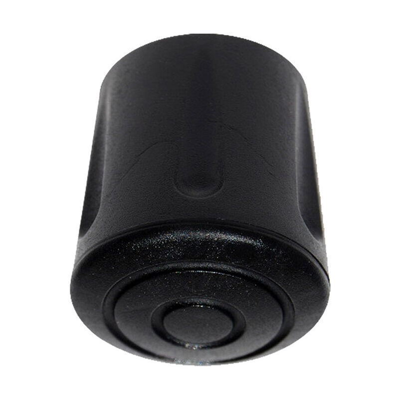 foto del prodotto micel contera tap terminal cnt08 bastone da passeggio nero con ruote bastone da passeggio 21 x 35 mm 25 pz. 