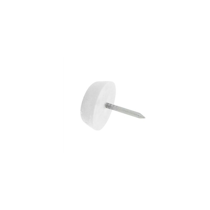 foto del prodotto micel sacchetto da 100 cuscinetti antirumore scorrevoli in plastica bianca da 17 mm 60505
