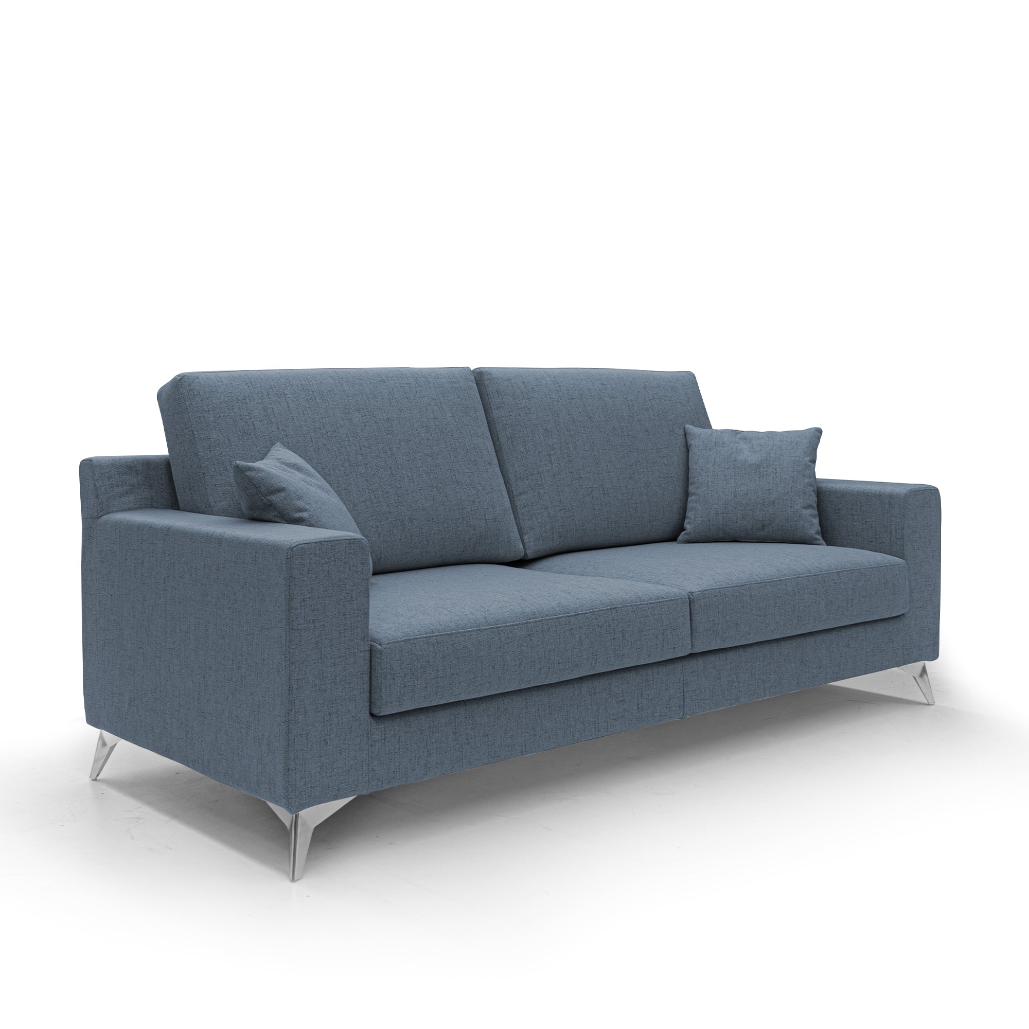 foto del prodotto michael divano in tessuto impermeabile antimacchia t03 146 cm blu