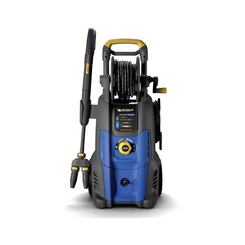 foto del prodotto michelin idropulitrice ad alta pressione mpx25dts 2500 w, pressione 150 bar, portata 810 l h con doppia pompa