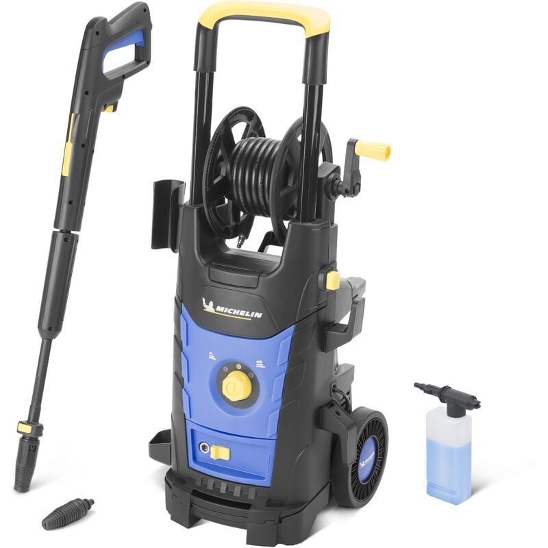 foto del prodotto michelin idropulitrice ad alta pressione mpx25ehds 2500w, pressione 170 bar, portata 500l h con double speed system