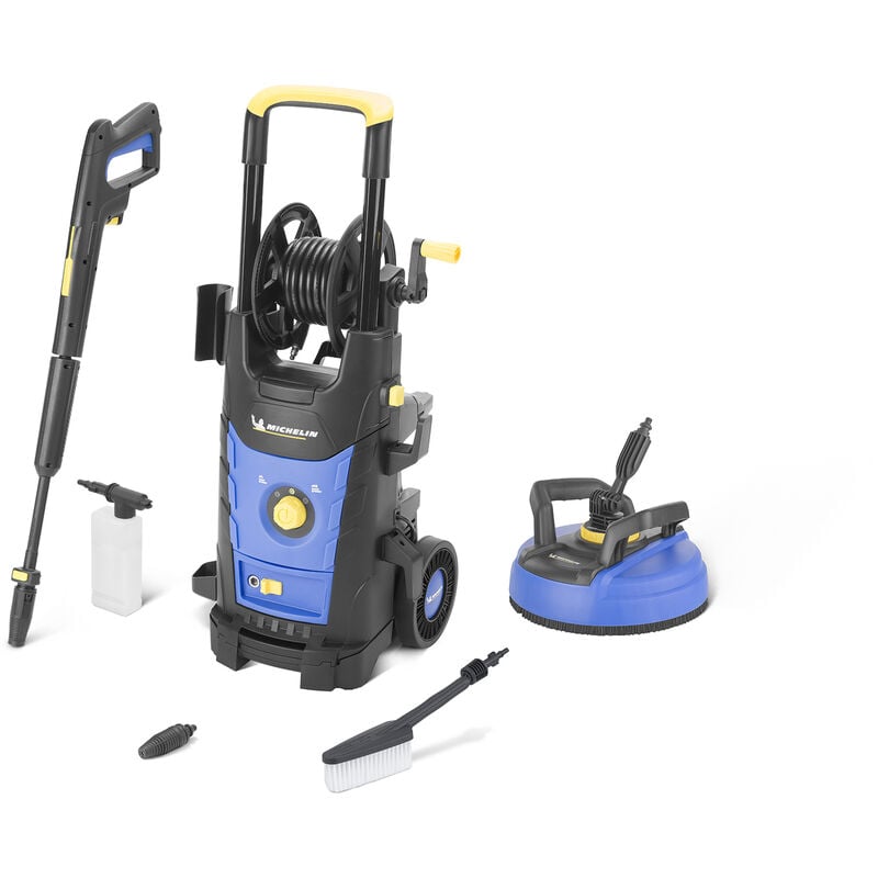 foto del prodotto michelin idropulitrice ad alta pressione mpx25ehdsp 2500w, pressione 170 bar, portata 500l h 