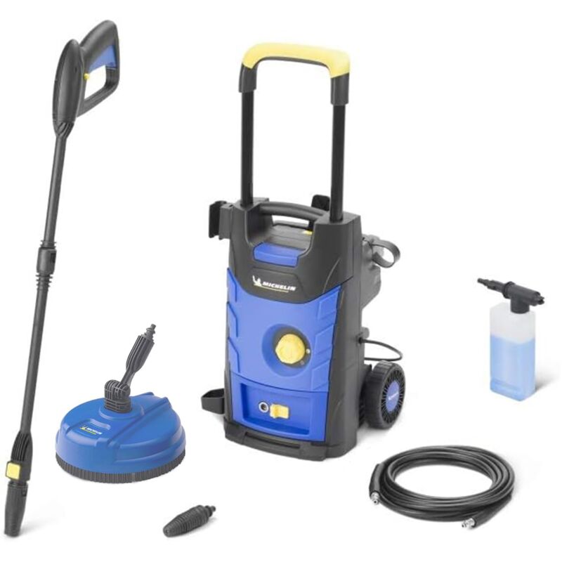 foto del prodotto michelin idropulitrice mpx16ep ad alta pressione per auto ed esterni casa con lavapavimenti pressione max. 125 bar portata max. 420 l h