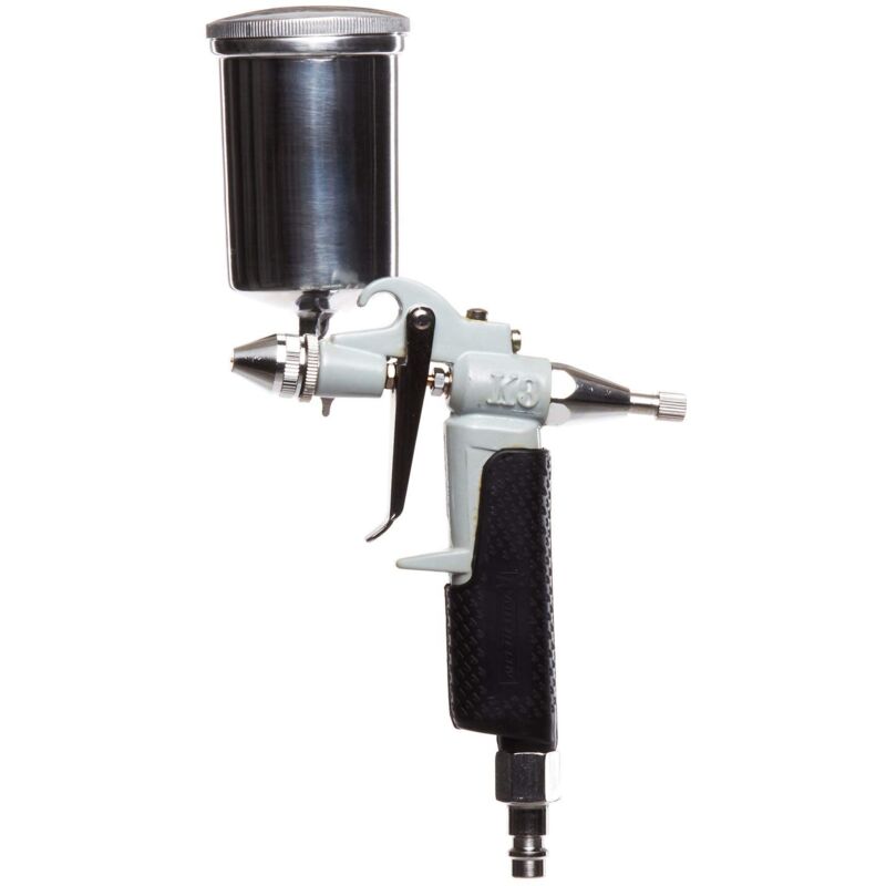 foto del prodotto michelin mini pistola a spruzzo per vernice a gravit serbatoio 120 cm ugello 0,6 mm consumo d aria 68 l min pressione massima 3 4 bar