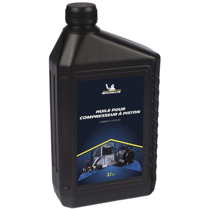 foto del prodotto michelin olio lubrificante per compressore a pistoni, olio idraulico per compressori, fino a 250 ore di utilizzo, grado di viscosit iso vg 100,