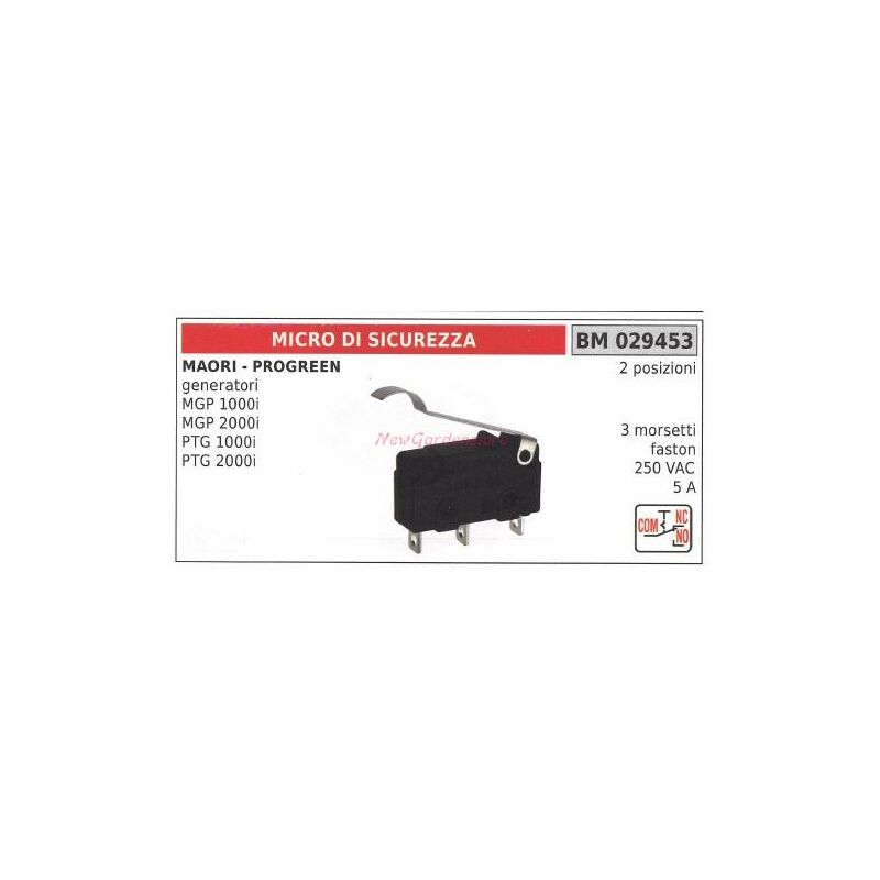 immagine 0 del prodotto micro interruttore di sicurezza maori generatore mgp ptg 1000i 2000i 029453