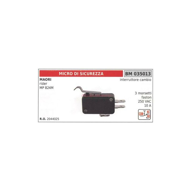foto del prodotto micro interruttore di sicurezza maori rider mp 824m interruttore cambio 035013
