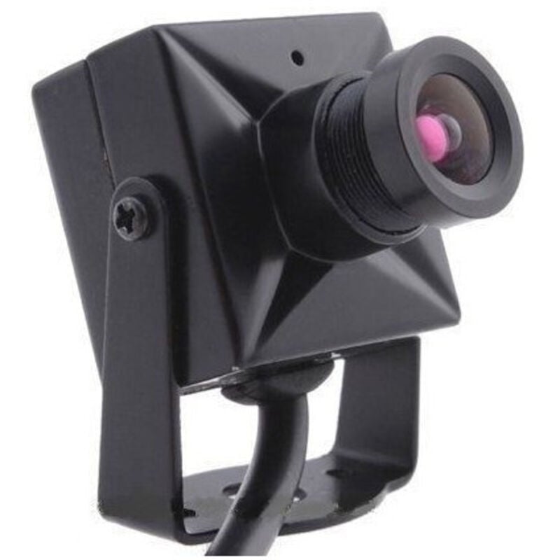 foto del prodotto micro mini telecamera camera a colori audio video microfono staffa sorveglianza - - trade shop traesio