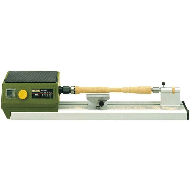 foto del prodotto micro tornio per legno regolazione elettronica 220v modellismo proxxon 27020