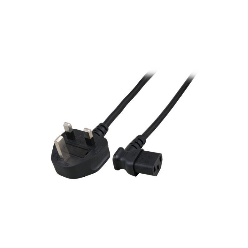 foto del prodotto microconnect bs 1363 c13, 2 m accoppiatore bs 1363 c13 nero