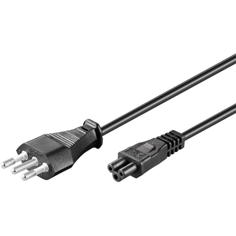 foto del prodotto microconnect pe100818 cavo de trasmissione nero 1,8 m accoppiatore c5