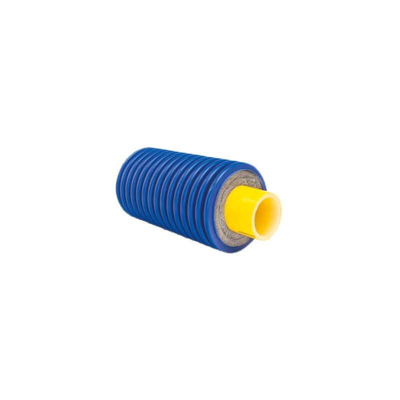 foto del prodotto microflex uno primo tubazione flessibile preisolata microflex 125 40x3.7 mm pn6 per impianti di riscaldamento e raffrescamento con singolo tubo