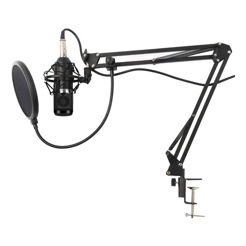foto del prodotto microfono a filo karma cmc 20 kit da studio nero