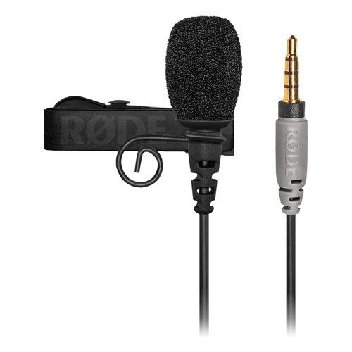 foto del prodotto microfono a filo rode smartlavplus lavalier smartlav black