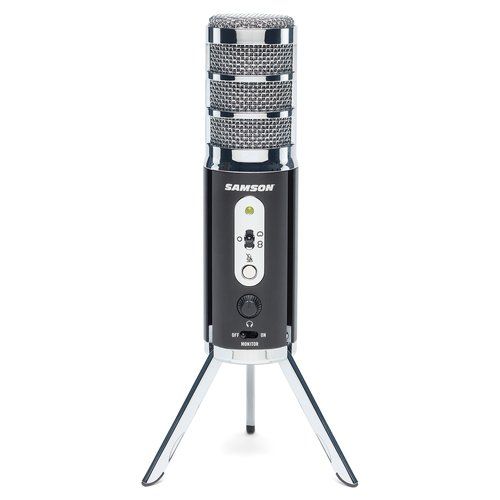 foto del prodotto microfono usb samson satellite black e silver - 0809164023449