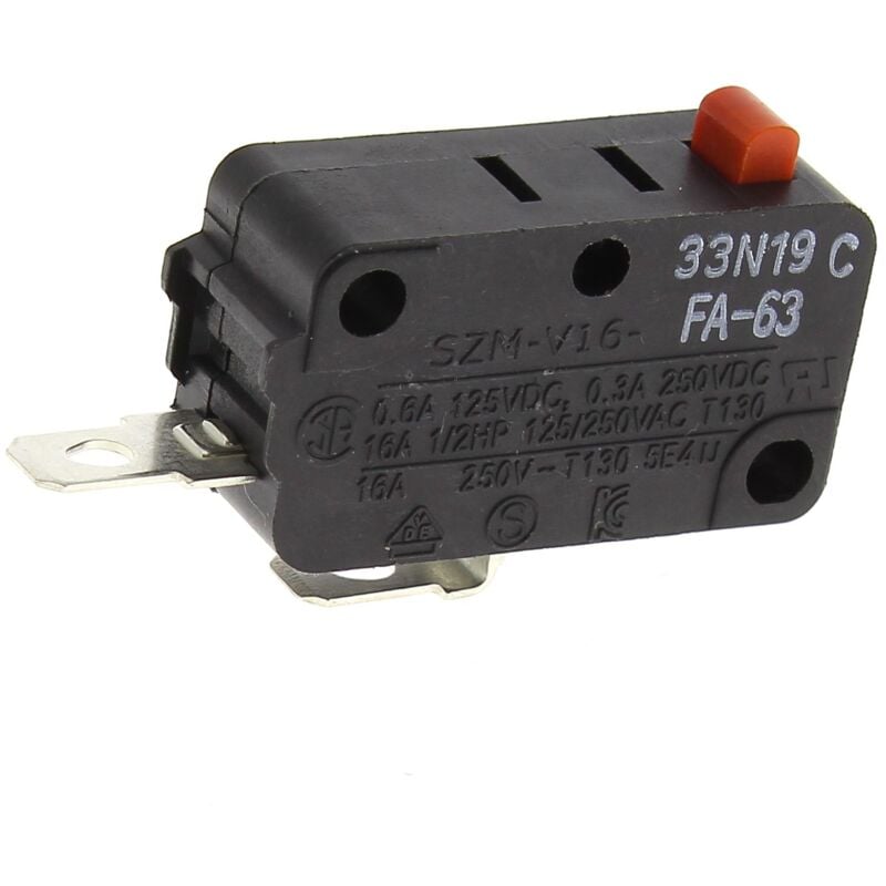 foto del prodotto microinterruttore 2 terminali 6600w1k001d per microonde samsung