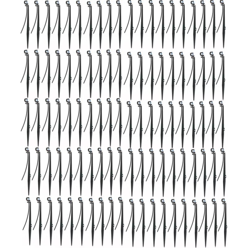 foto del prodotto microirrigatore per irrigazione a 180 . raggiungi da 1,2 a 2 m con il paletto. imballare 100 unit . offerta esclusiva